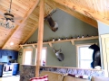 Timber Frame Home Interior Building Construction Serving Lehigh Valley, Poconos, PA.